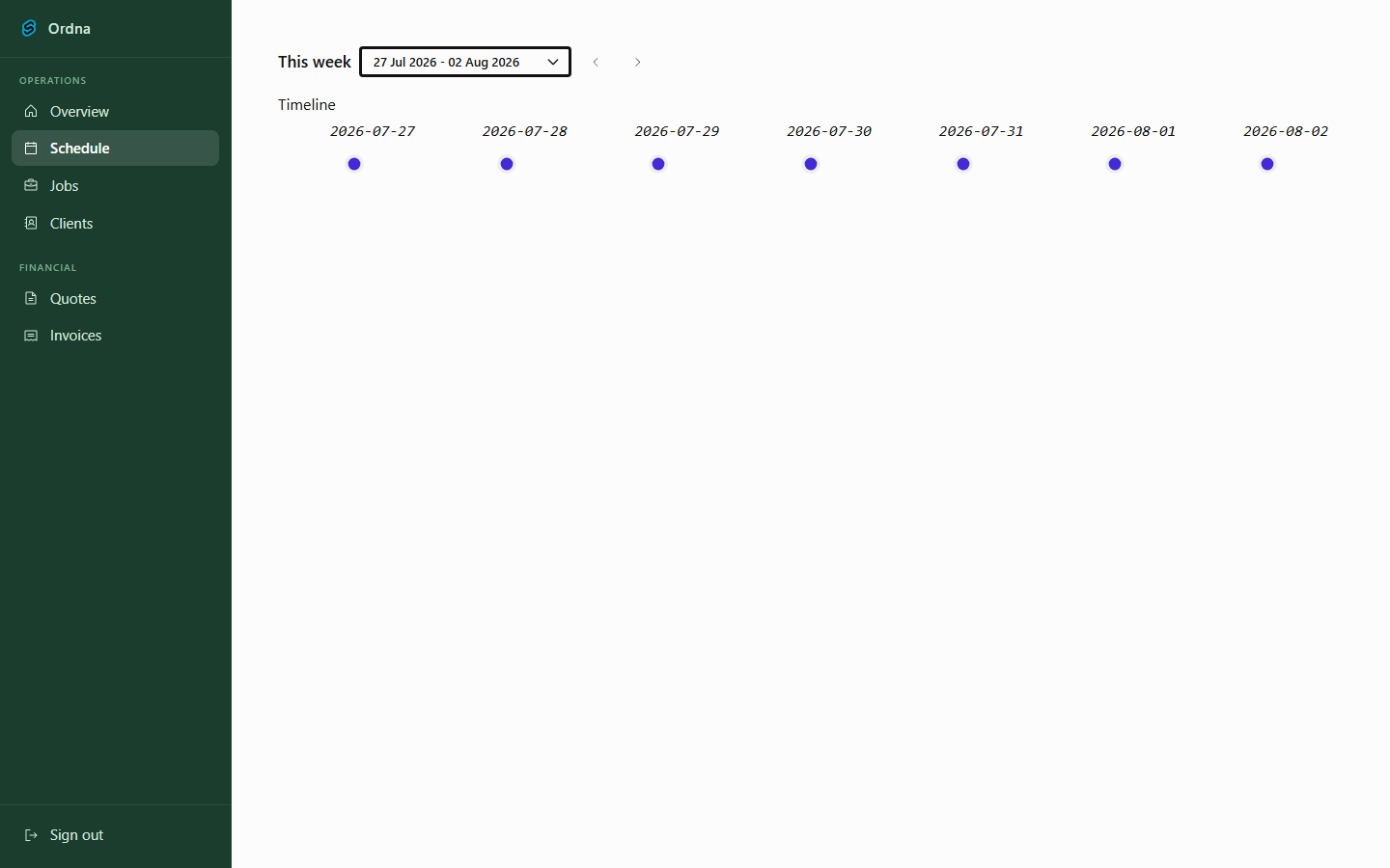 Stage & Destage Scheduling screenshot