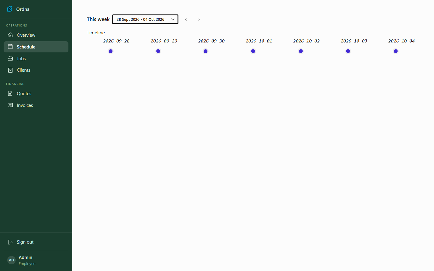 Stage & Destage Scheduling screenshot